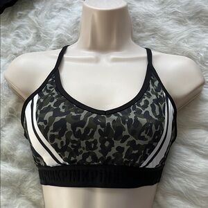 Leopard Print Sports Bra